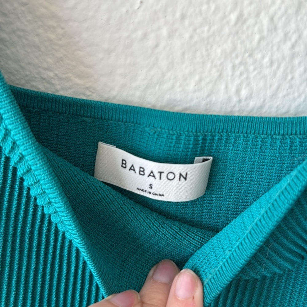 Babaton Contour Ribbed top S - Picture 3 of 3